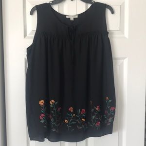 Sleeveless top